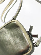 Tasche Handy | Echt Leder | Handytasche | gold - Roo's Gift Shop