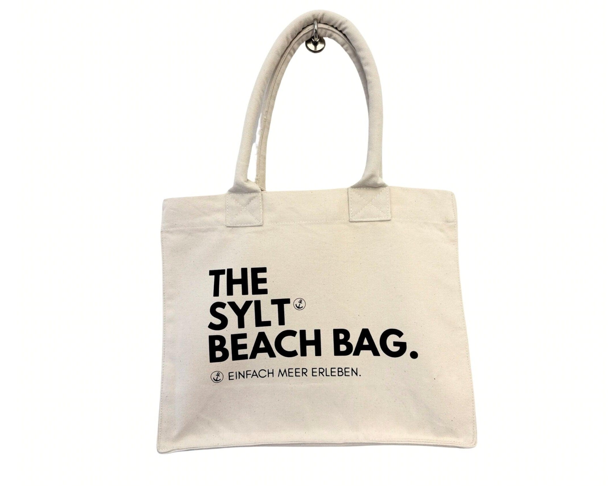 Tasche | SYLT Beach Bag | beiger Canvas - Roo's Gift Shop