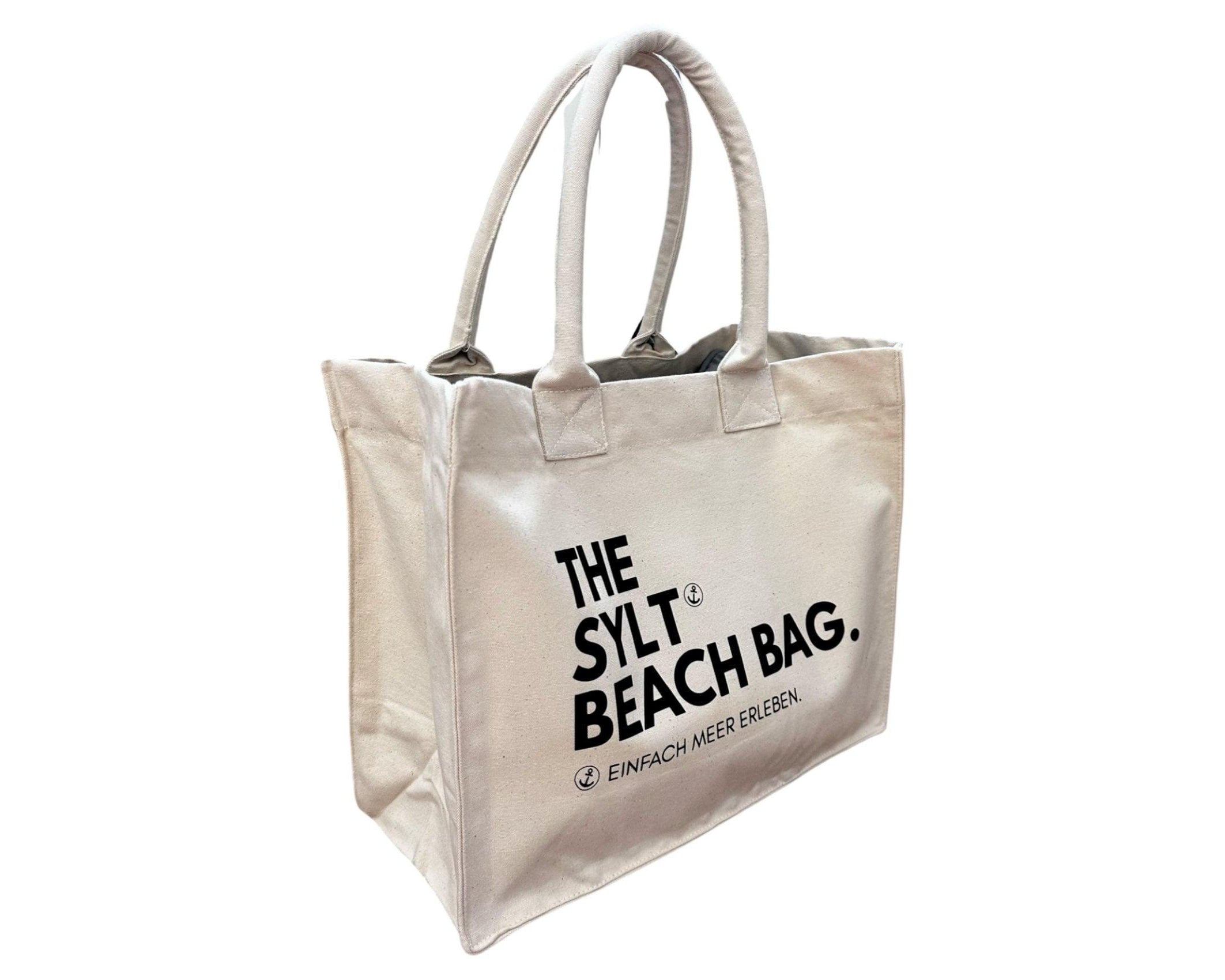 Tasche | SYLT Beach Bag | beiger Canvas - Roo's Gift Shop