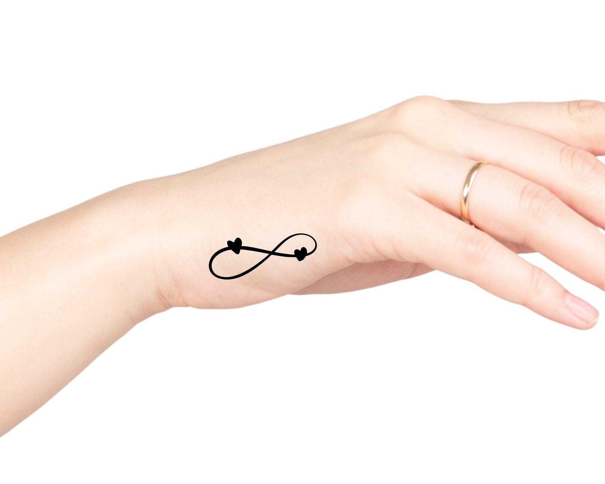 Tattoo | Herz, Love, Infinity | temporär | Set - Roo's Gift Shop
