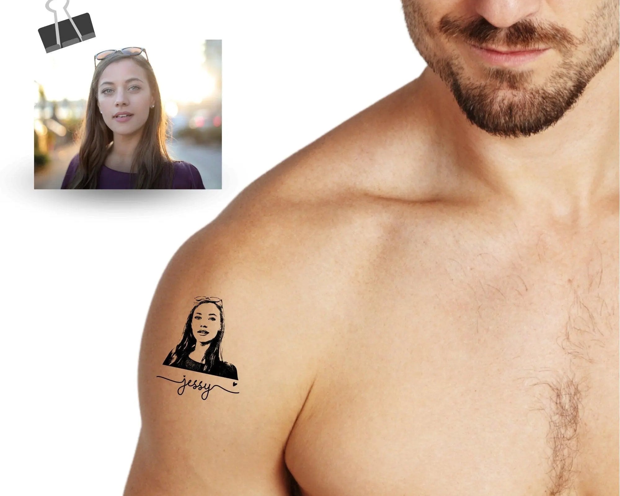 Tattoo | JGA | temporäres Tattoo mit Namen | 3er Set - Roo's Gift Shop