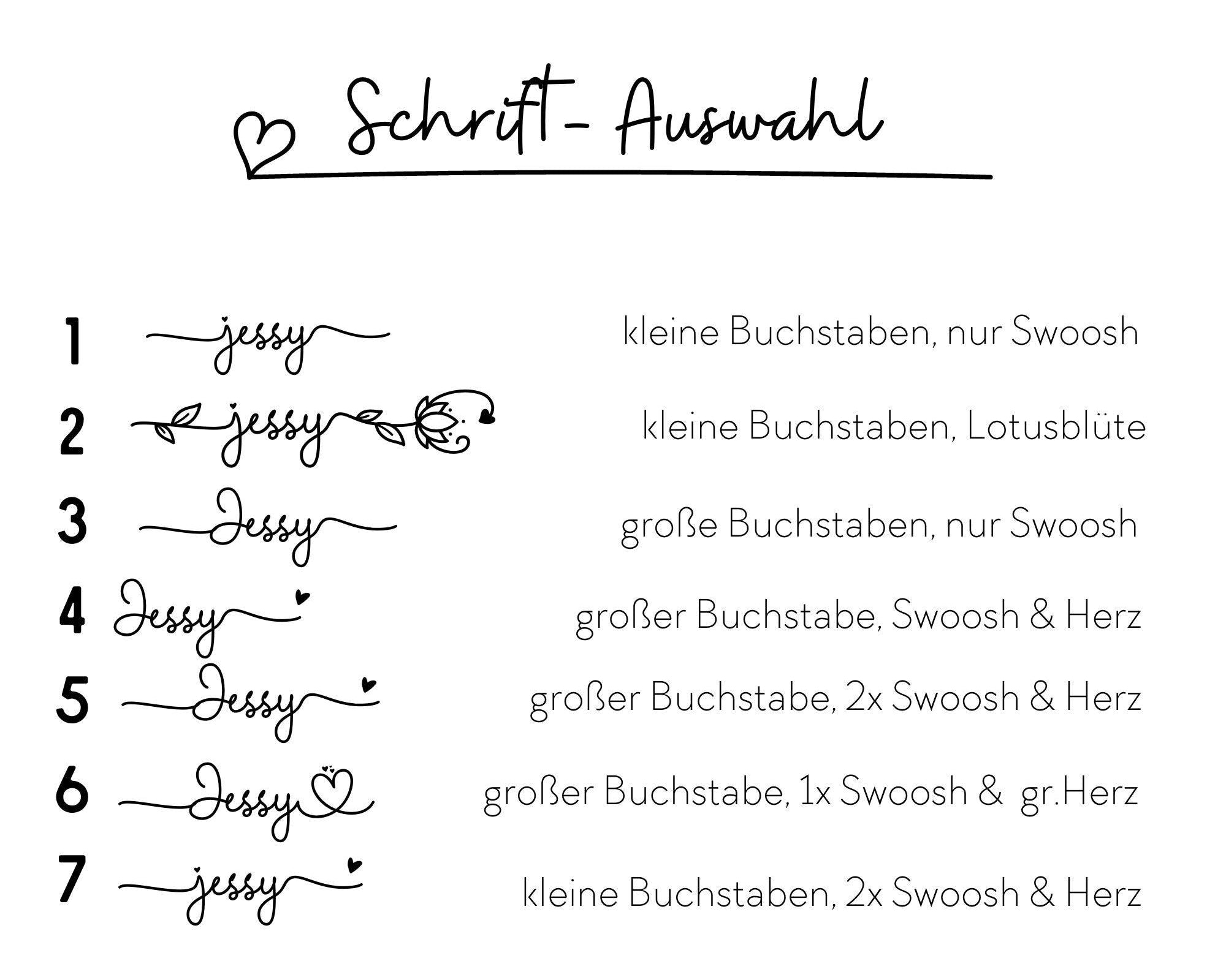 Tattoo | JGA | temporäres Tattoo mit Namen | 3er Set - Roo's Gift Shop