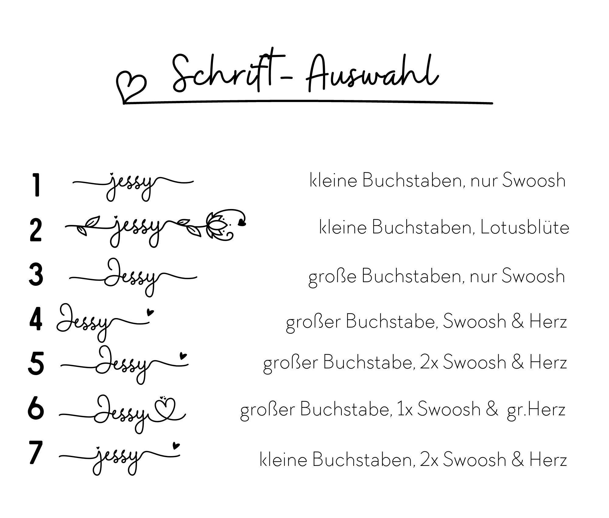 Tattoo | JGA | temporäres Tattoo mit Namen | 3er Set - Roo's Gift Shop