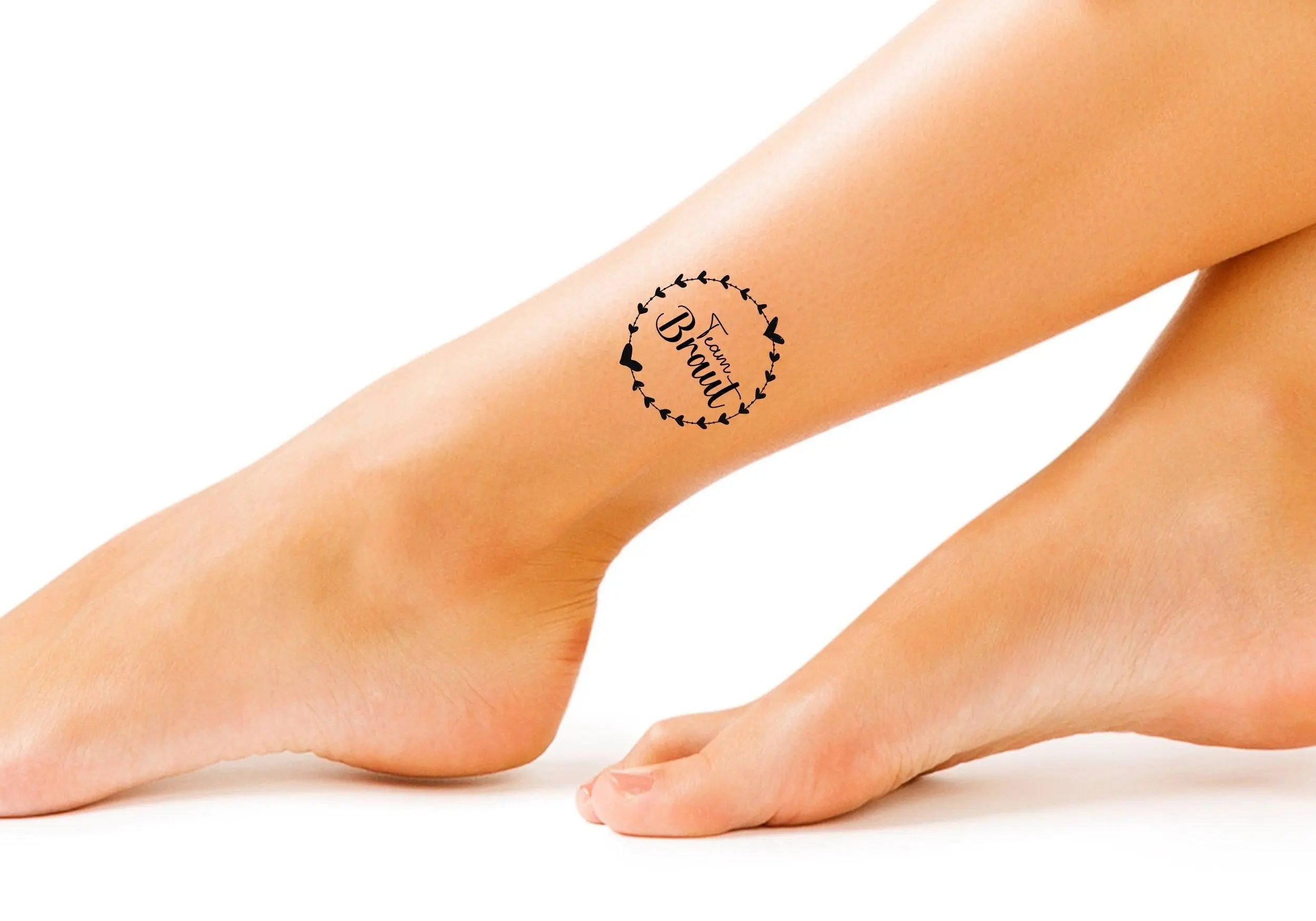 Tattoo | personalisiert | temporär | JGA Team Braut - Roo's Gift Shop