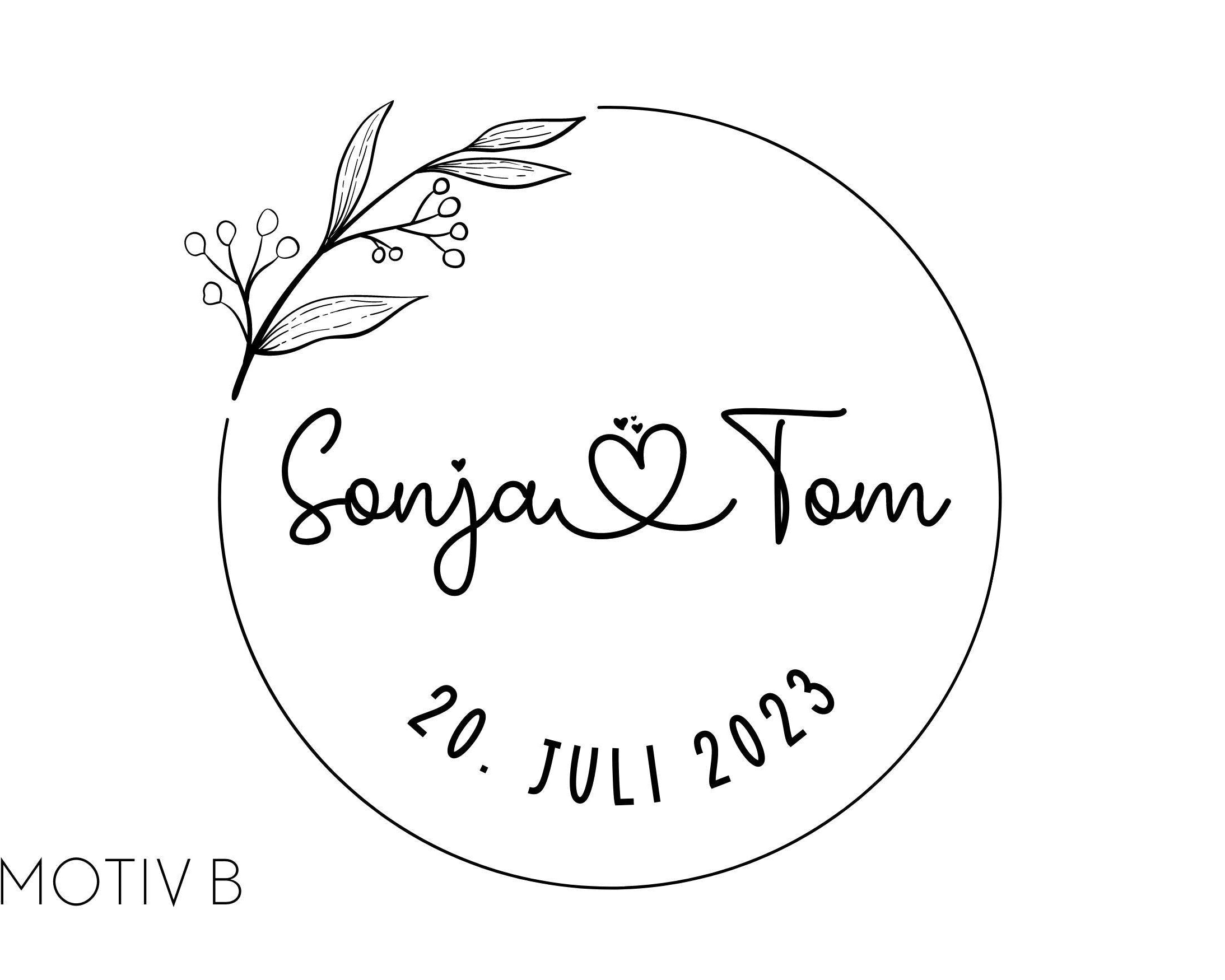 Tattoo | temporäres Hochzeits-Tattoo | JGA | personalisiert - Roo's Gift Shop