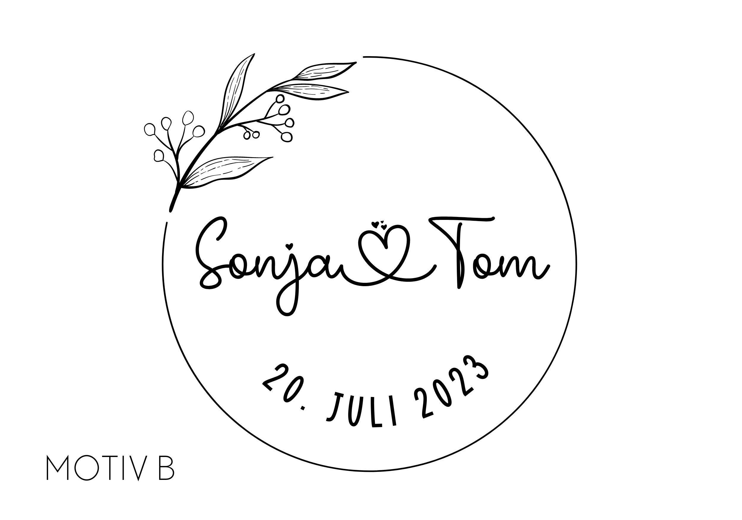 Tattoo | temporäres Hochzeits-Tattoo | JGA | personalisiert - Roo's Gift Shop