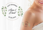 Tattoo | temporäres Hochzeits-Tattoo | JGA | personalisiert - Roo's Gift Shop