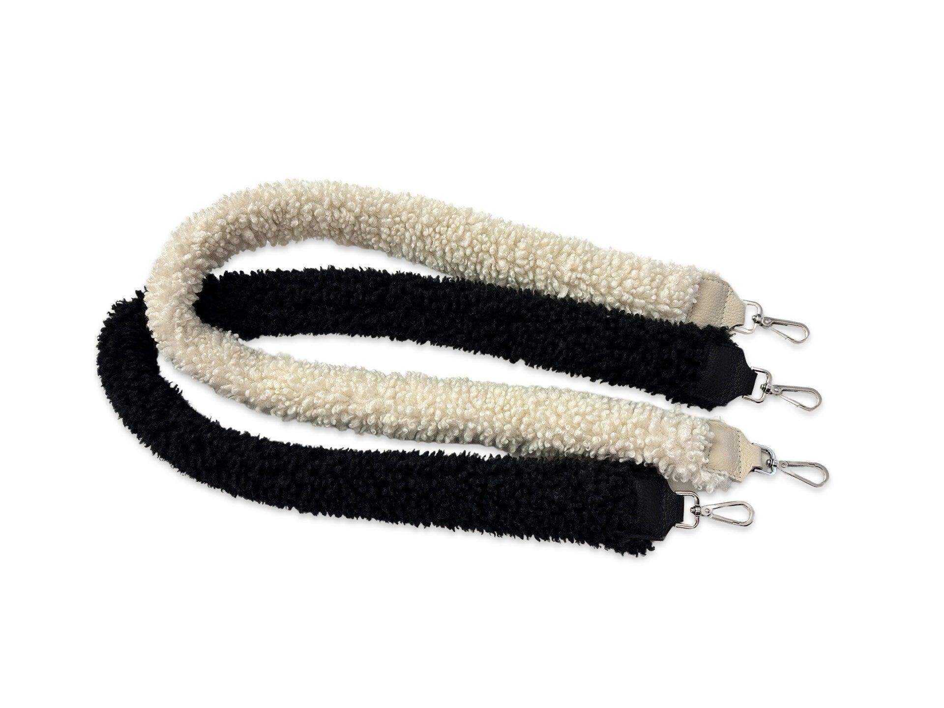 Teddytasche als große Bauchtasche | Cross Body | schwarz oder beige - Roo's Gift Shop