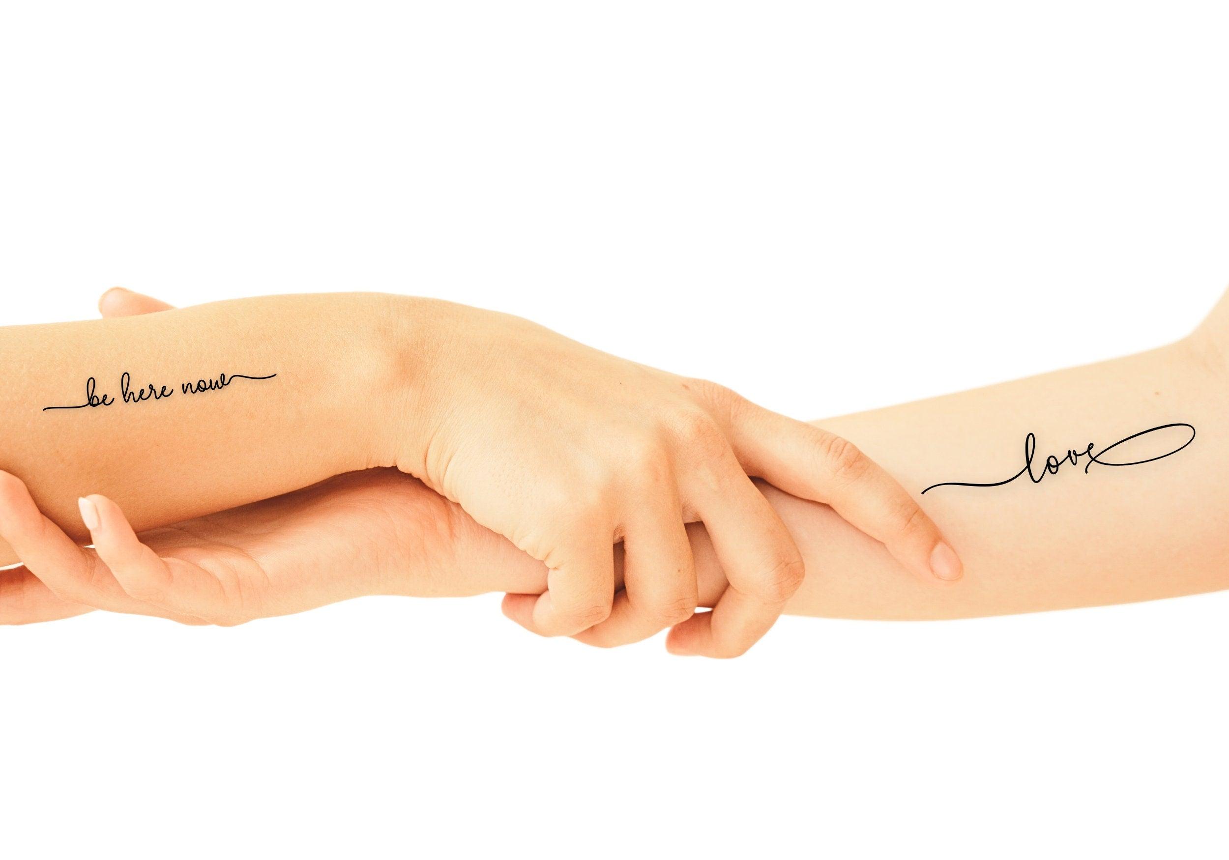 Temporäre Tattoos | Glaubenssätze | 13 Stück pro Set - Roo's Gift Shop