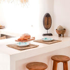 Tisch-Set VARNA | quadratisch | Seegras | Set 2, 4 oder 6) - Roo's Gift Shop