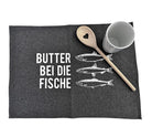 Tisch-Sets | maritim | Butter bei die Fische | Moin | Seepferd - Roo's Gift Shop