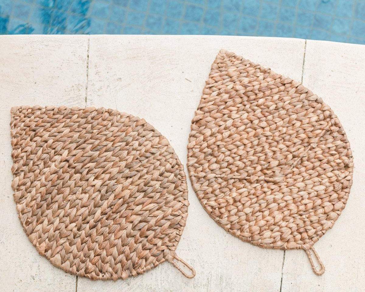 Tischset (2er, 4er, 6er Set) | Boho Tischset DITU | Wasserhyazinthe - Roo's Gift Shop
