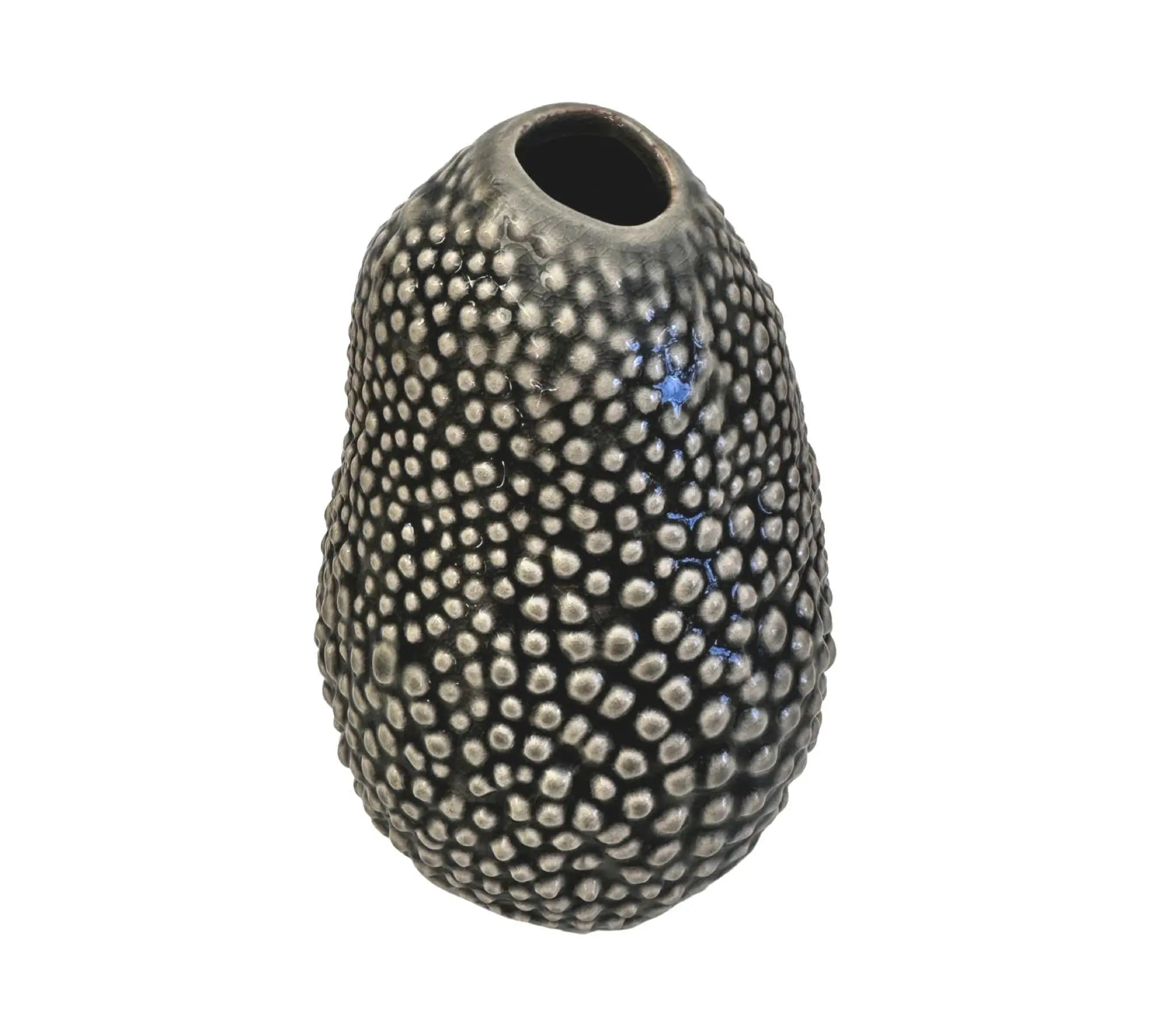 Vase Keramik | organische Form | Objekt | braun - Roo's Gift Shop