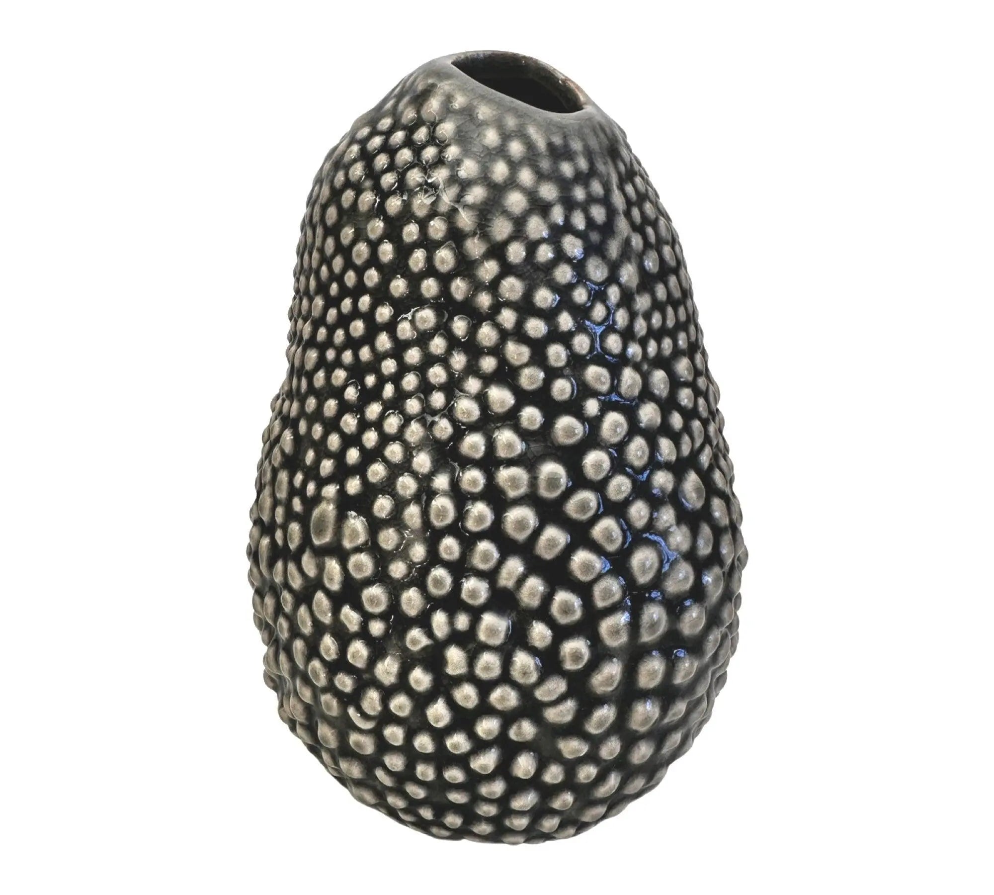 Vase Keramik | organische Form | Objekt | braun - Roo's Gift Shop