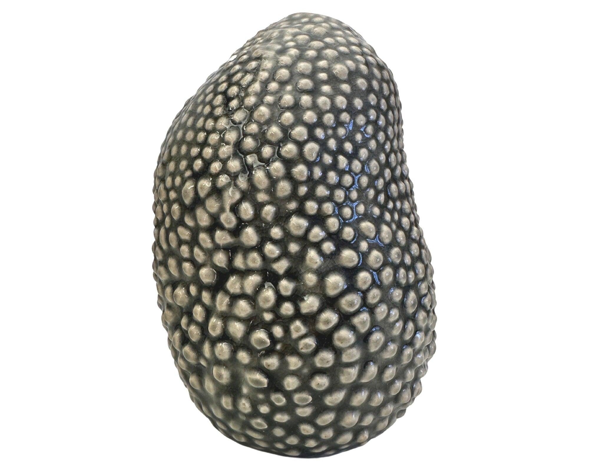 Vase Keramik | organische Form | Objekt | braun - Roo's Gift Shop