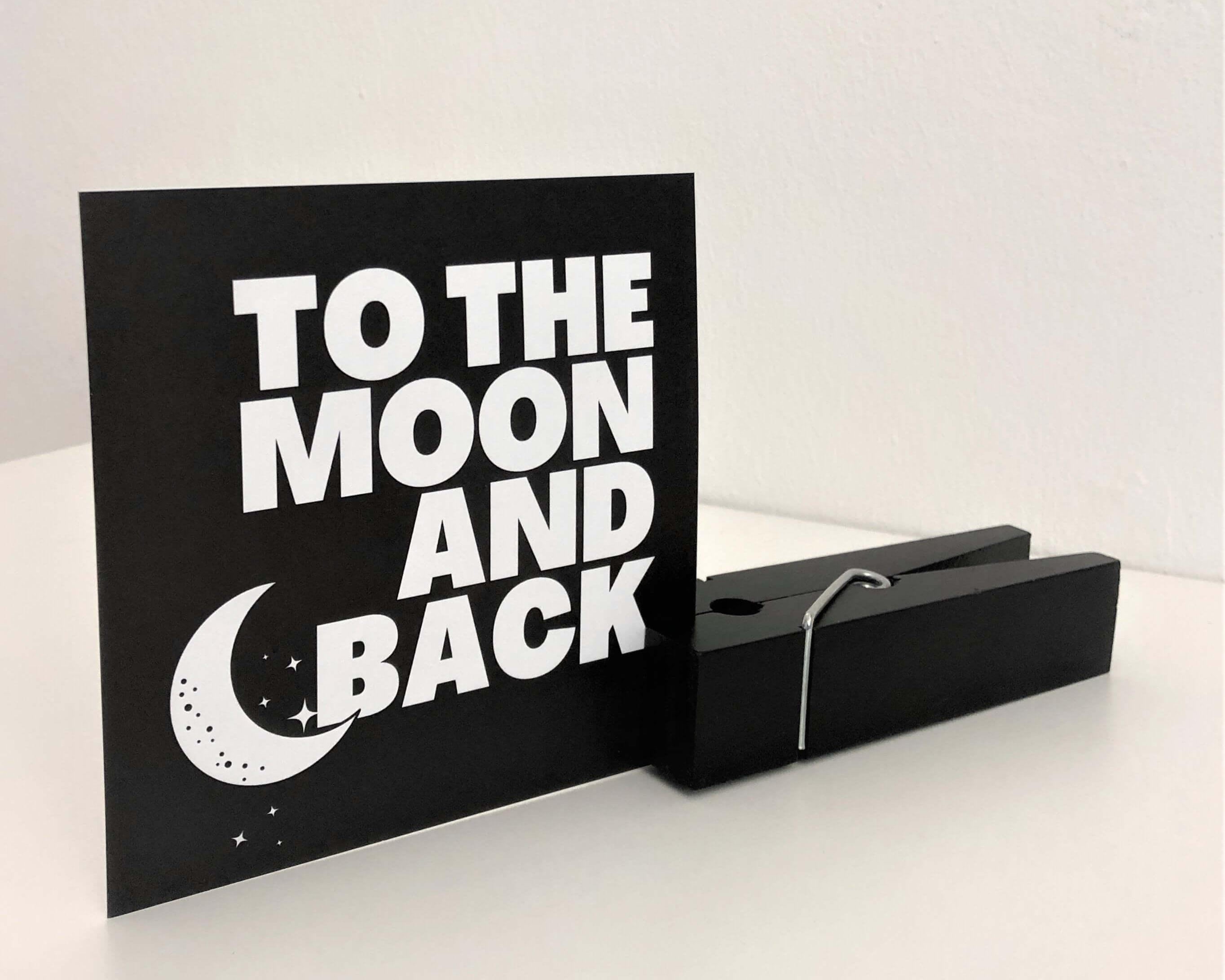 Vase | Kartenhalter | schwarz oder natur - Roo's Gift Shop