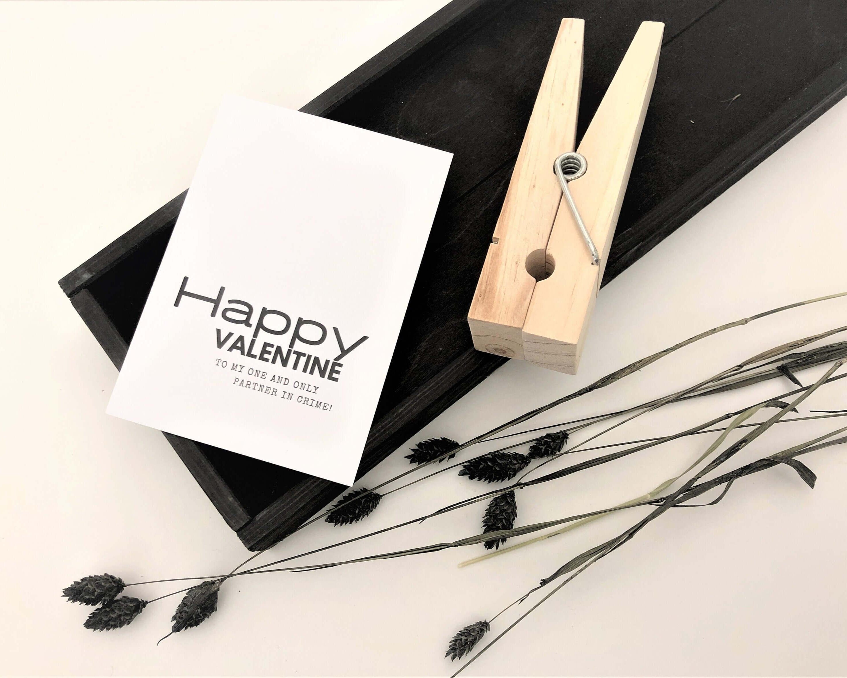 Vase | Kartenhalter | schwarz oder natur - Roo's Gift Shop