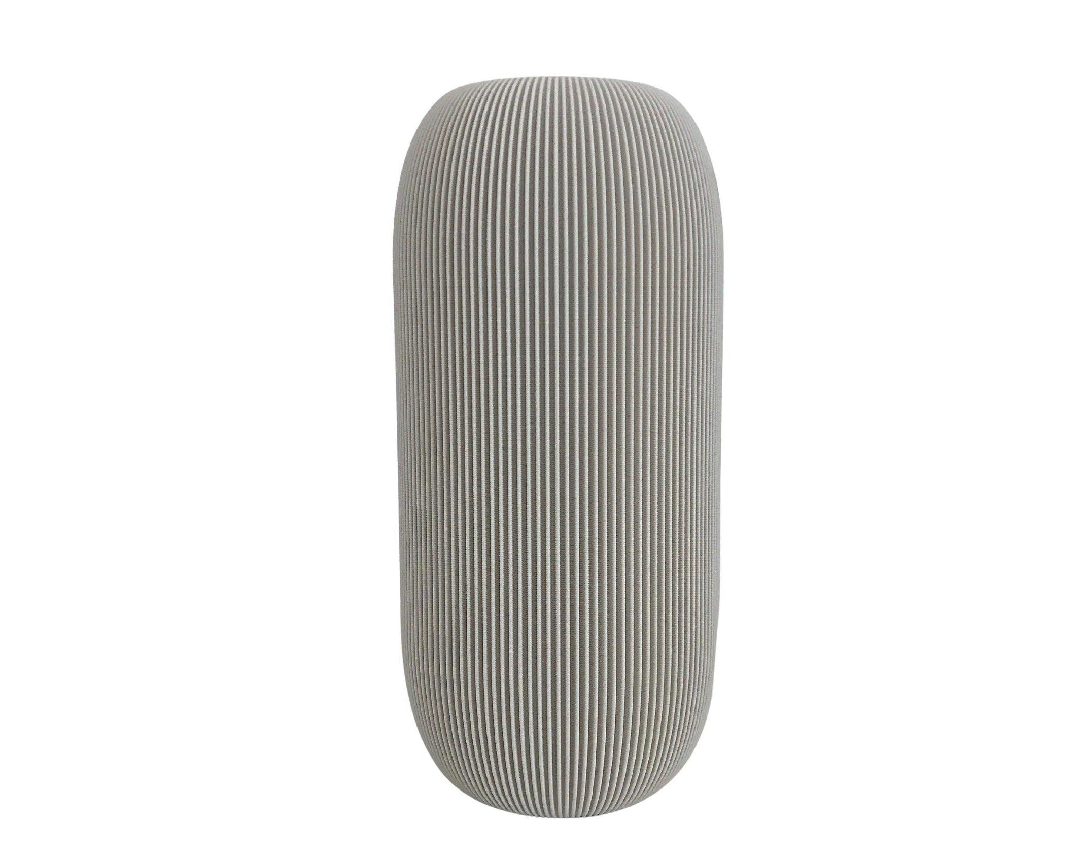 Vasen | minimalistisch | Rillen | Kunststoff - Roo's Gift Shop