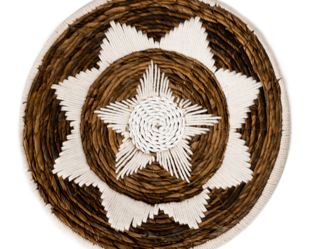Wanddekoration | Wandkorb | Dekoschale GUMA aus Bananenfaser (2 Größen) - Roo's Gift Shop