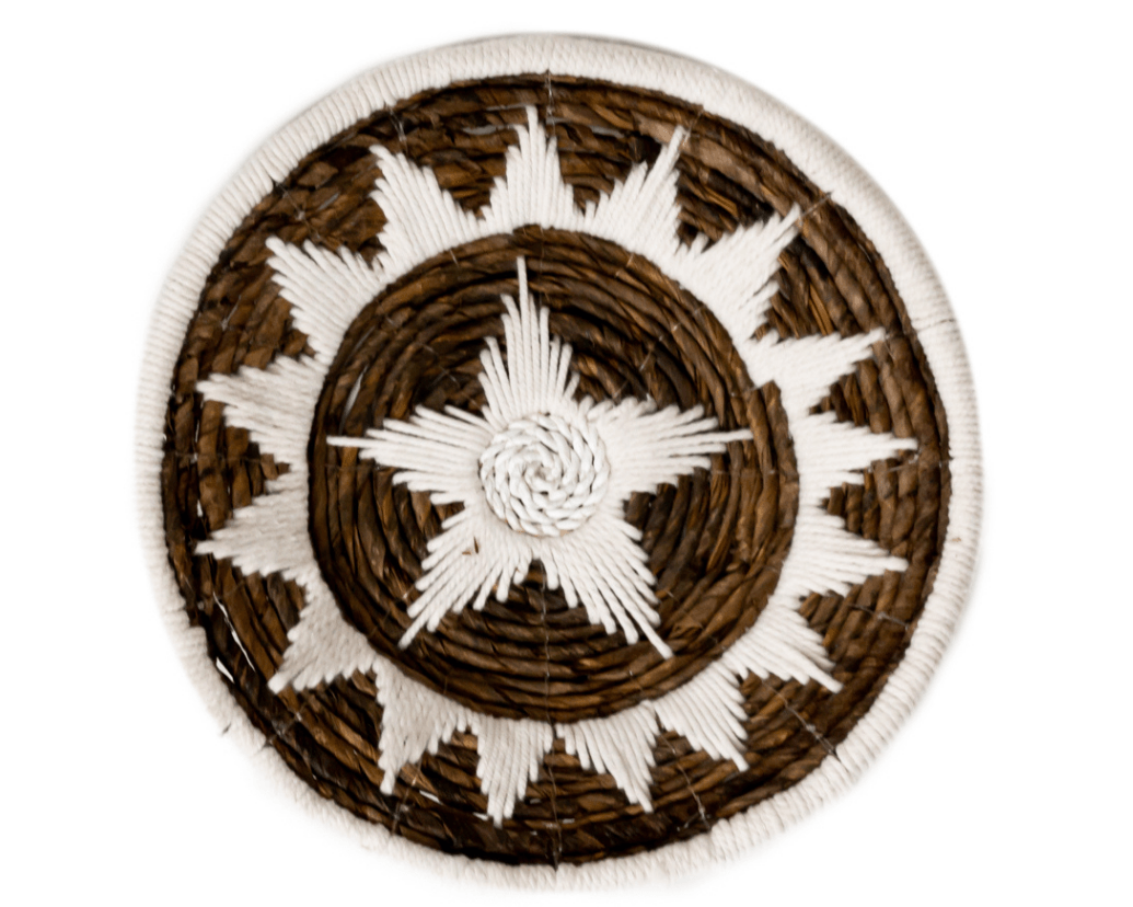 Wanddekoration | Wandkorb | Dekoschale GUMA aus Bananenfaser (2 Größen) - Roo's Gift Shop