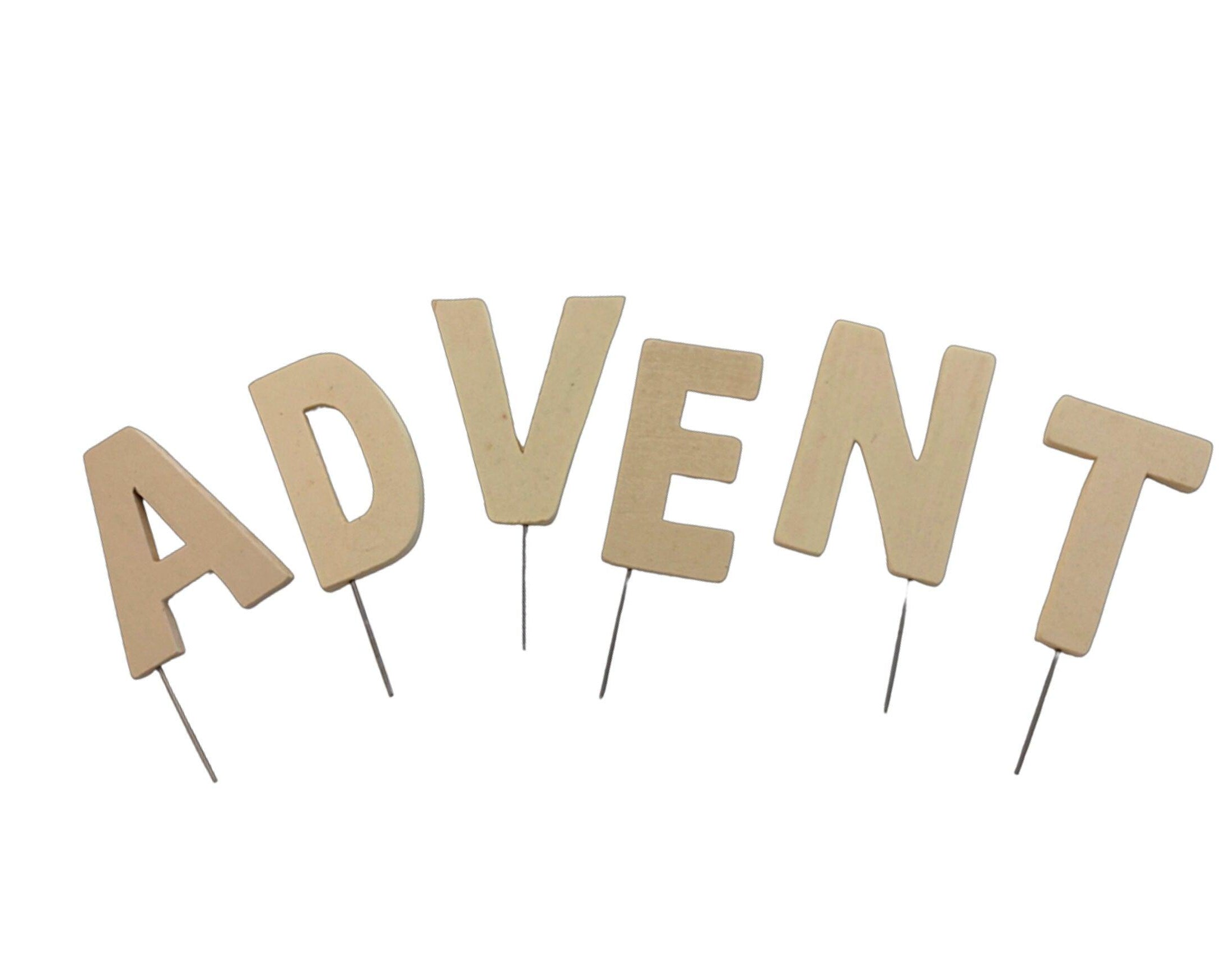 Weihnachten ADVENT | XMAS | DIY | Holzbuchstaben - Roo's Gift Shop