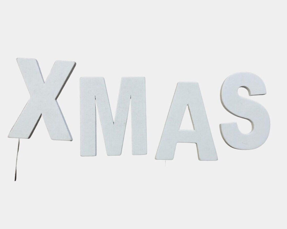 Weihnachten ADVENT | XMAS | DIY | Holzbuchstaben - Roo's Gift Shop