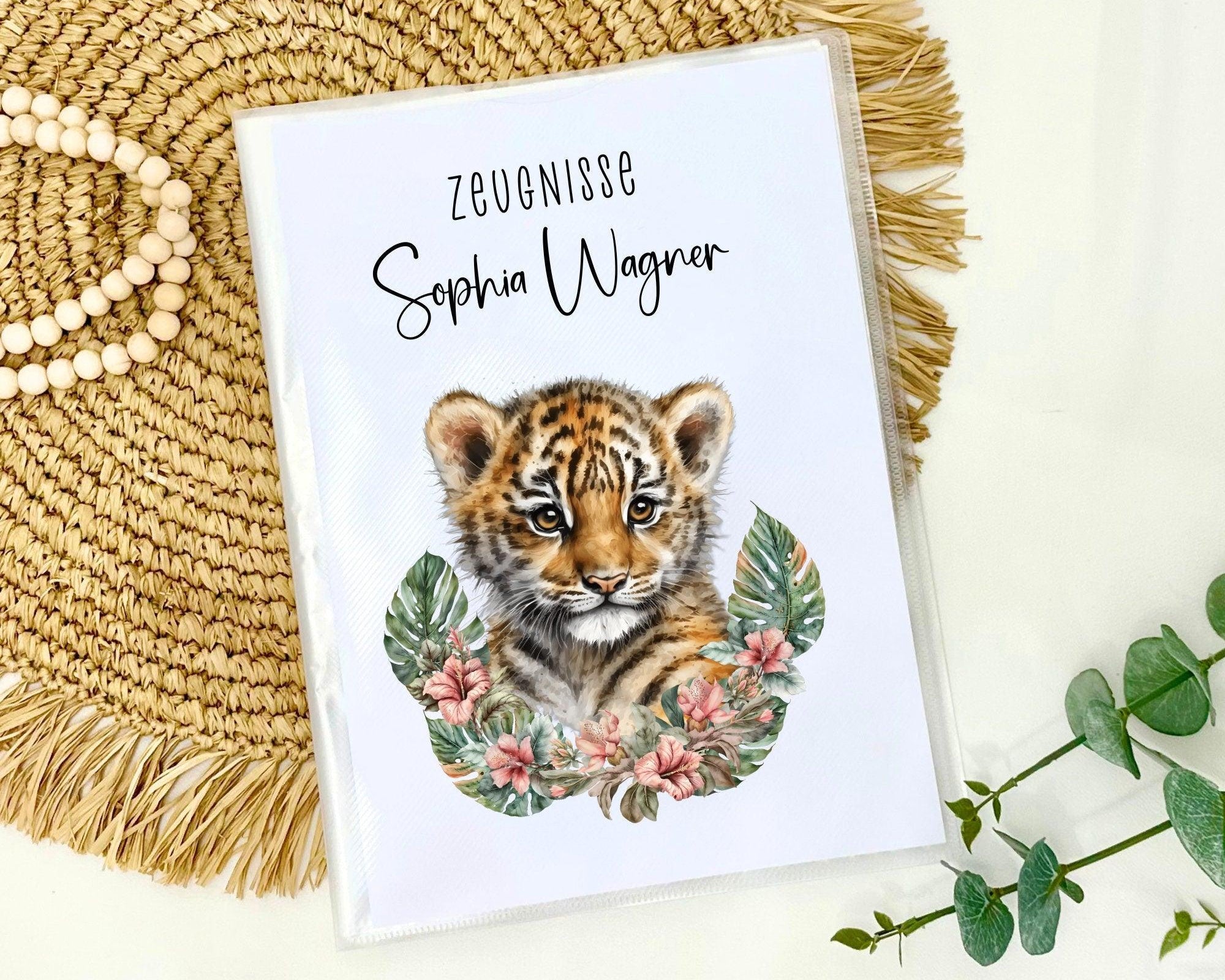 Zeugnismappe | personalisiert | Sammelmappe Zeugnisse - Roo's Gift Shop