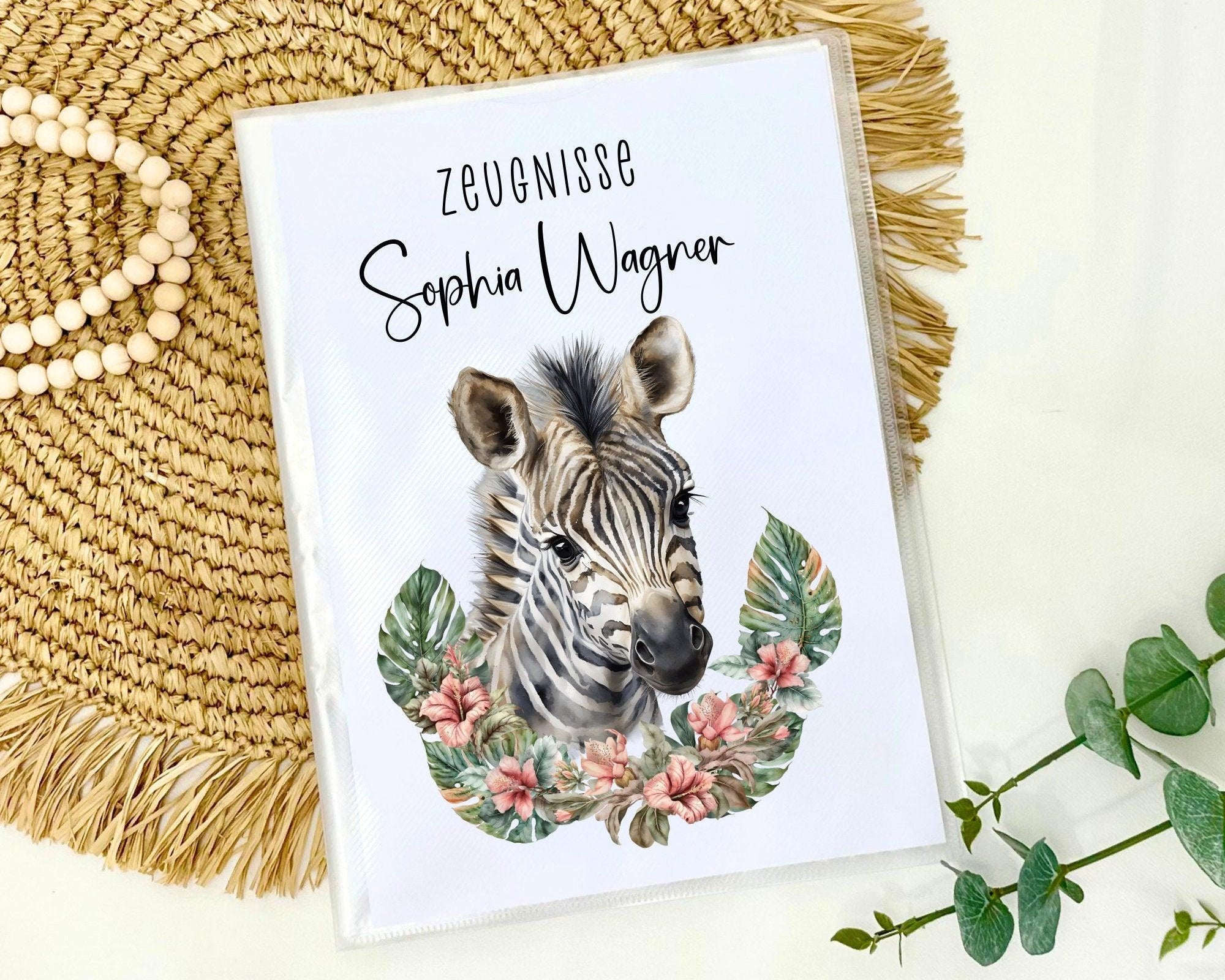 Zeugnismappe | personalisiert | Sammelmappe Zeugnisse - Roo's Gift Shop