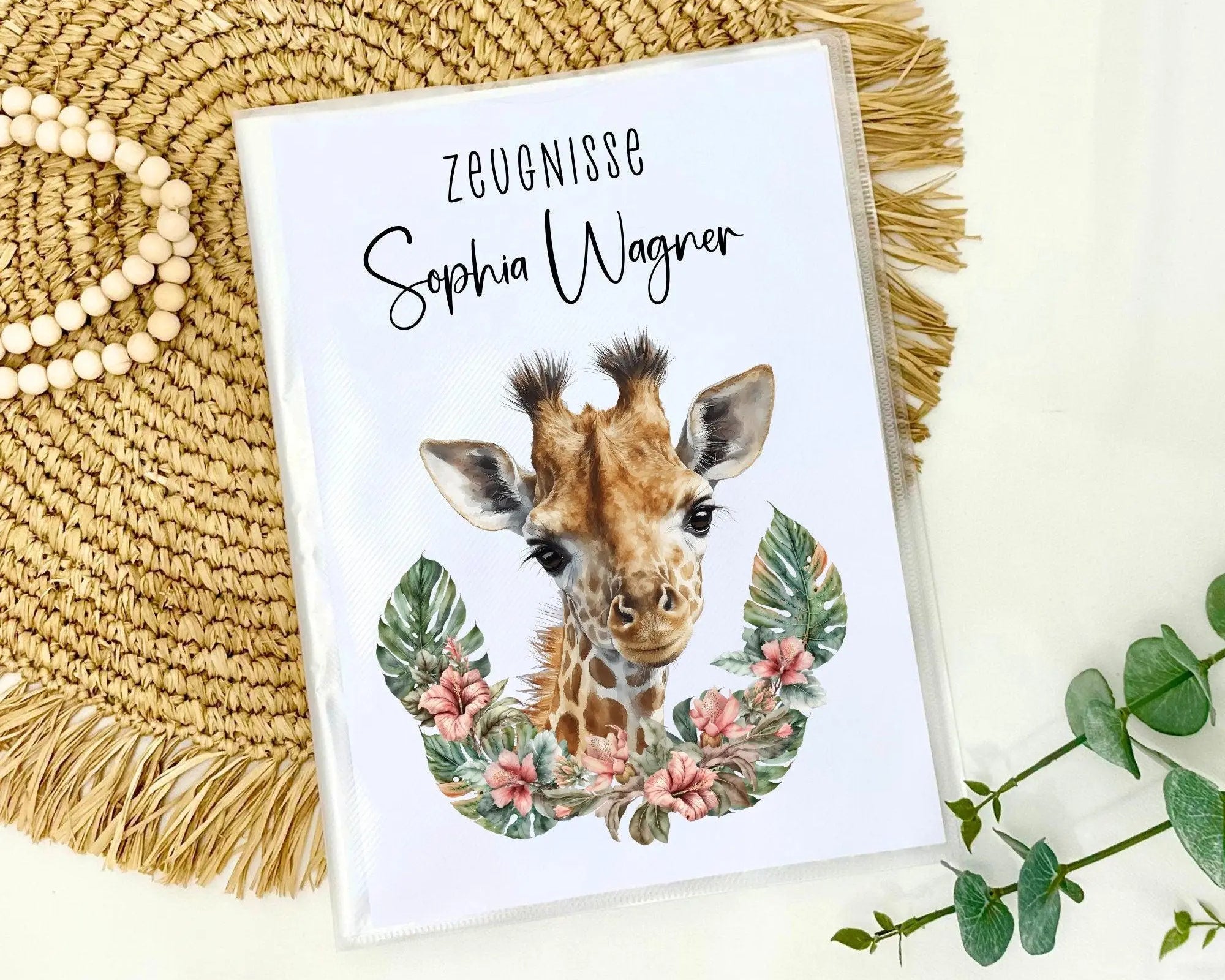 Zeugnismappe | personalisiert | Sammelmappe Zeugnisse - Roo's Gift Shop