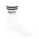 Socken mit Streifen Happy Camper Printegy