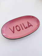 Glas Schälchen mit goldenem Rand | Sweet | Vibes | Love in pink und rot Roo's Gift Shop