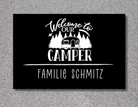 Fußmatte Camper | Personalisiert | Wohnmobil Camping - Roo's Gift Shop