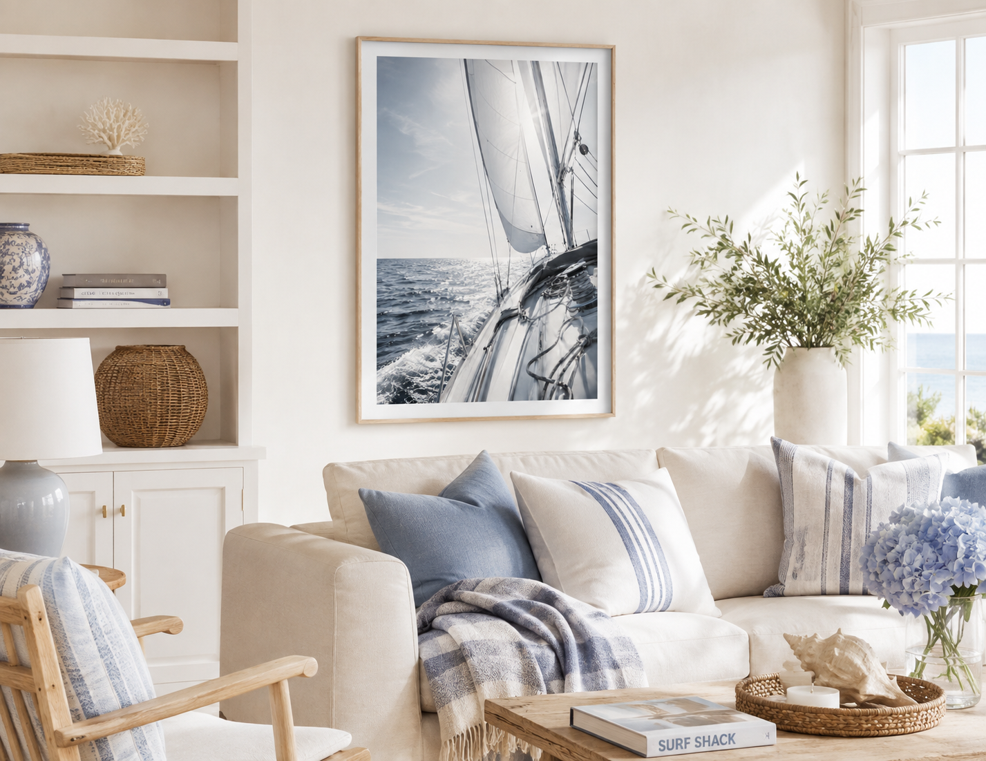 Poster Segeln Interior