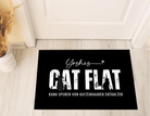 Fußmatte | Personalisiert Katzenliebhaber | Cat Flat - Roo's Gift Shop