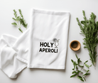 Geschirrtuch | Holy Aperoly | lustiger Spruch - Roo's Gift Shop