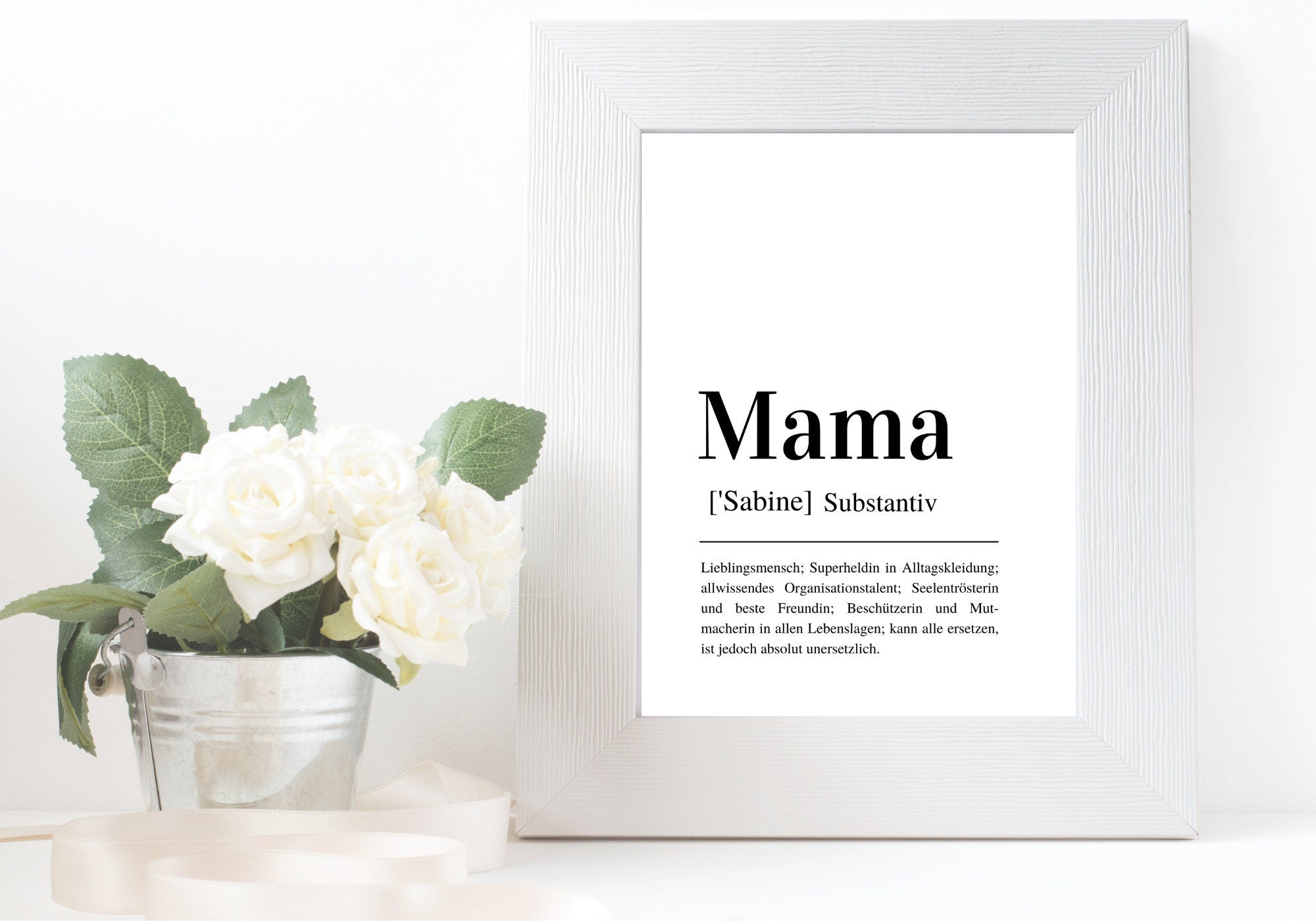 Poster | Definition Mama | personalisierbar