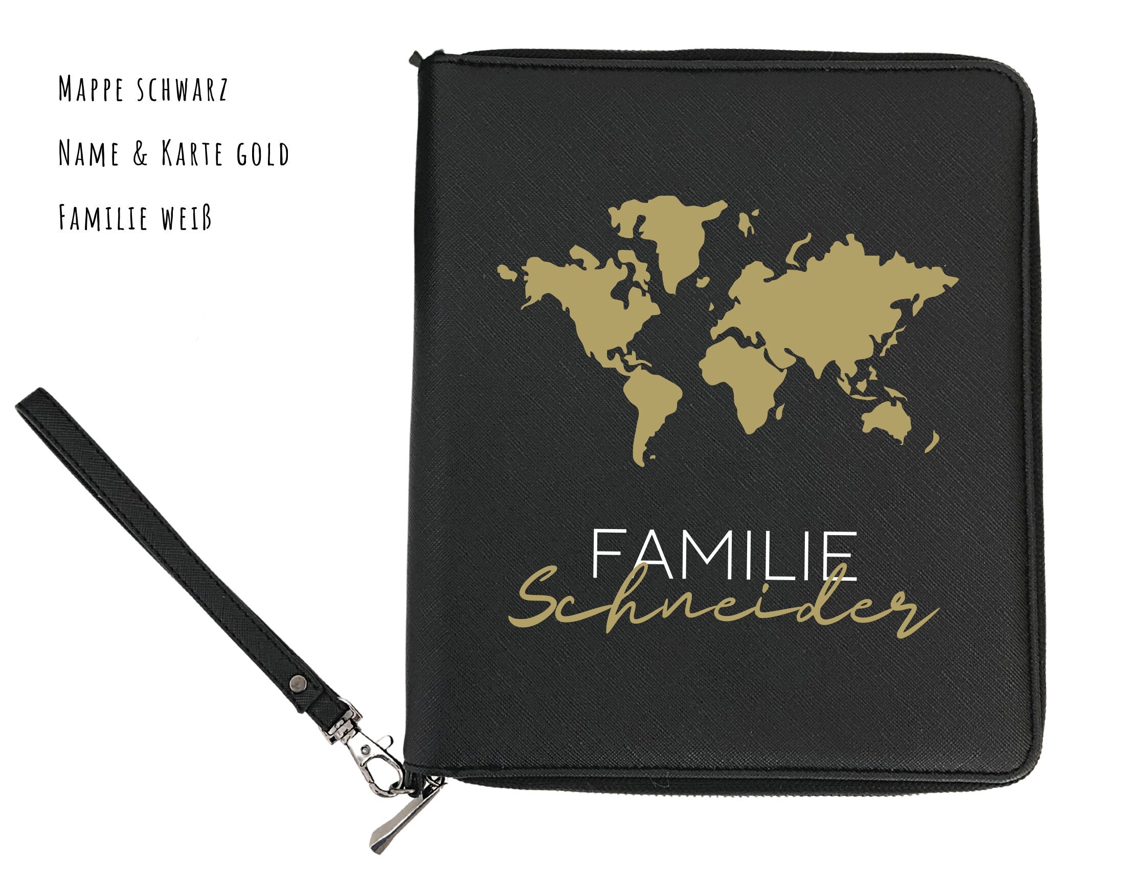 Travel Organizer | personalisierte Mappe Reise Unterlagen