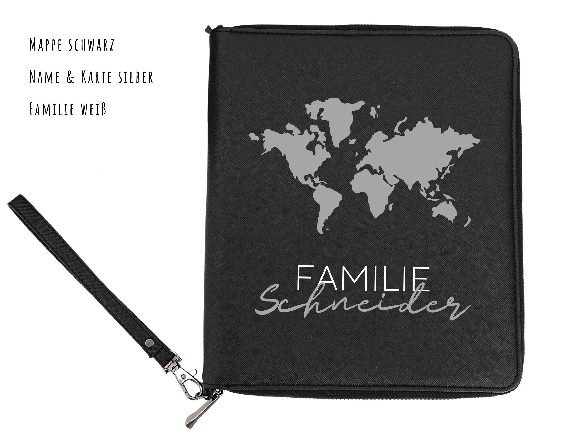 Travel Organizer | personalisierte Mappe Reise Unterlagen