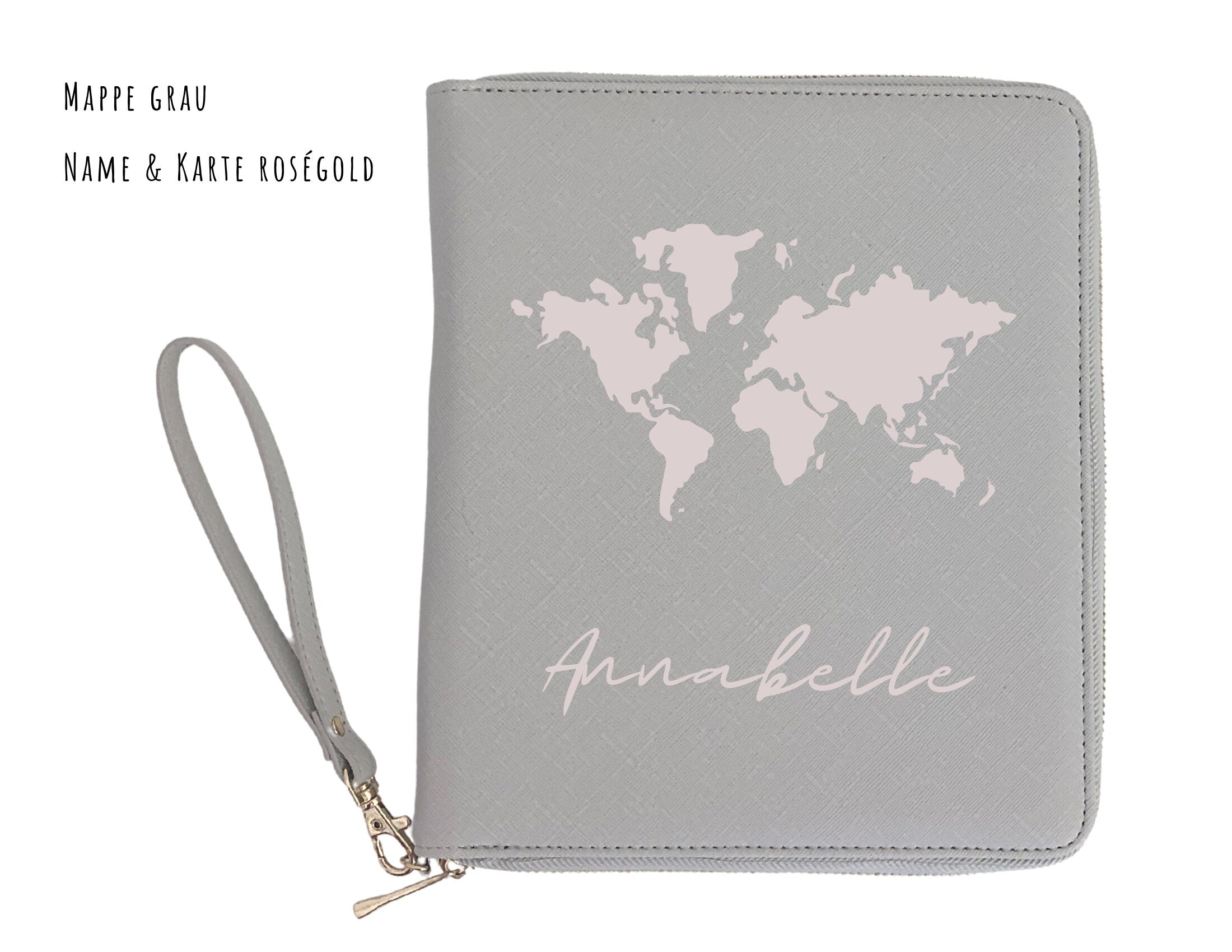 Travel Organizer | personalisierte Mappe Reise Unterlagen
