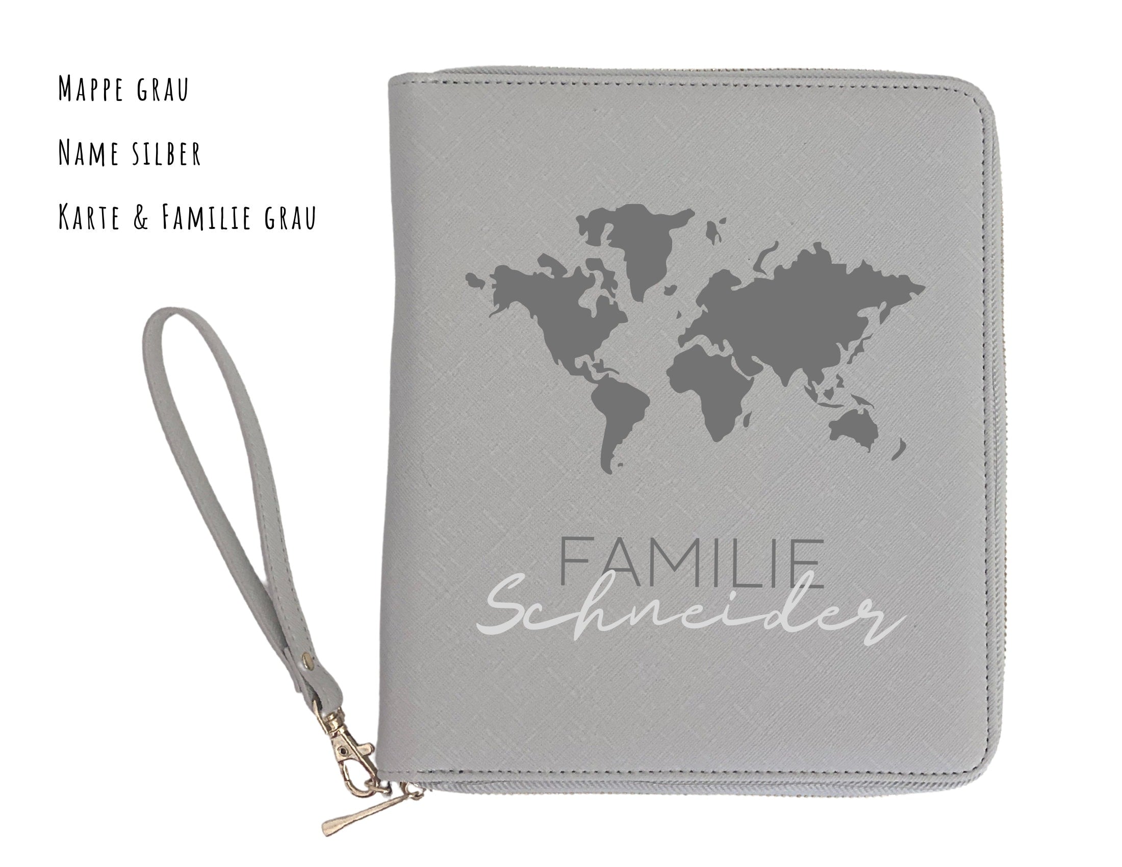 Travel Organizer | personalisierte Mappe Reise Unterlagen