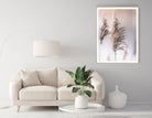 Poster | Blumen | natur | beige | Pampas Gräser Reed | zarte dezente Farben | Boho Naturposter