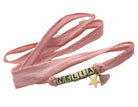 Armband | rosa | Buchstabenperlen | personalisierbar