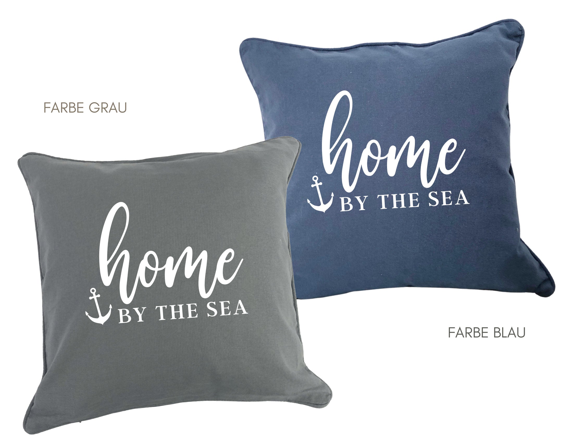 Kissen | HOME by the sea | 40 x 40 cm