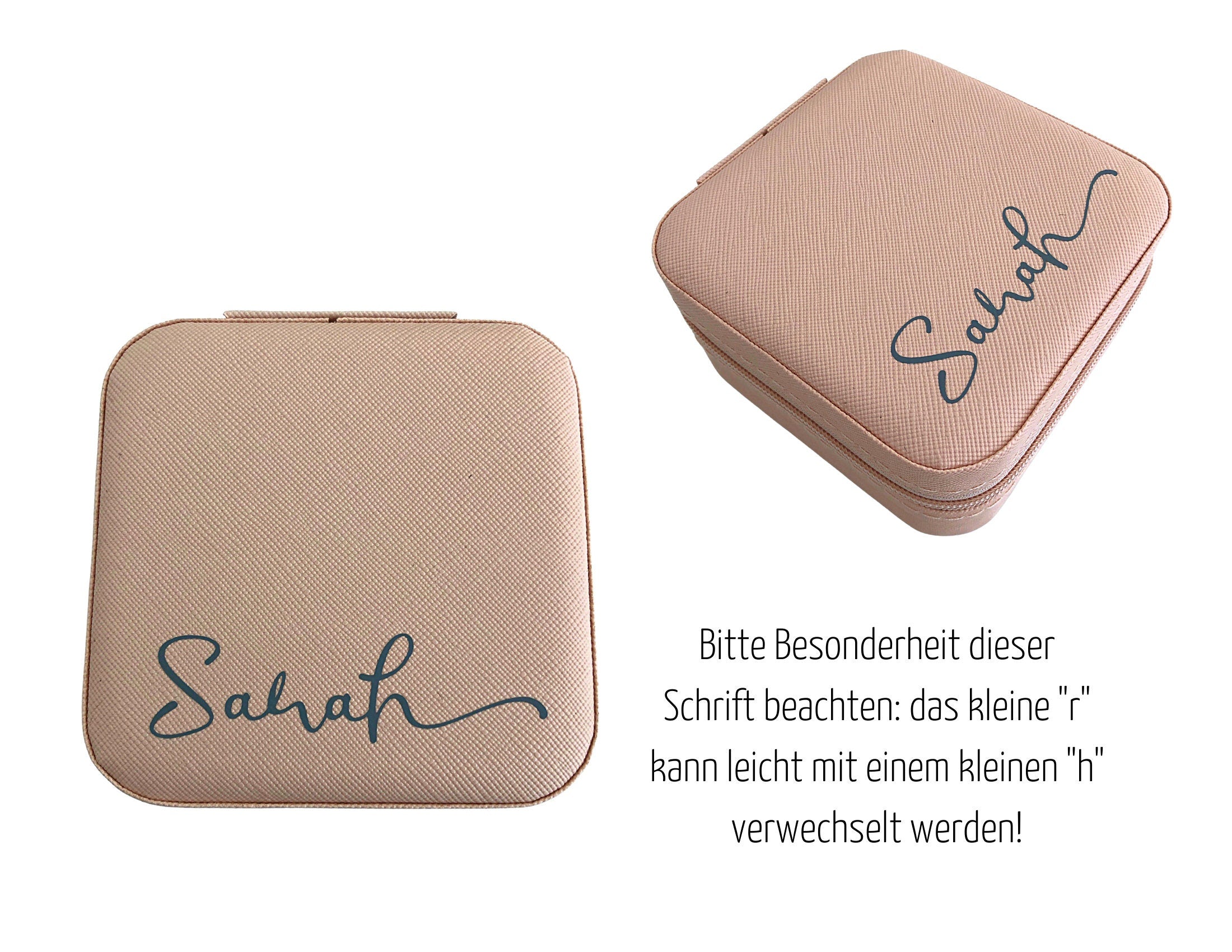 Schmuck-Etui | Box personalisierbar | diverse Farben