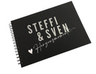 Hochzeit | Gästebuch | personalisiert | schwarz