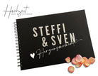 Hochzeit | Gästebuch | personalisiert | schwarz