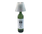 Weinflaschen Lampe | Bottle Light | Teelicht Lampenschirm aus Glas