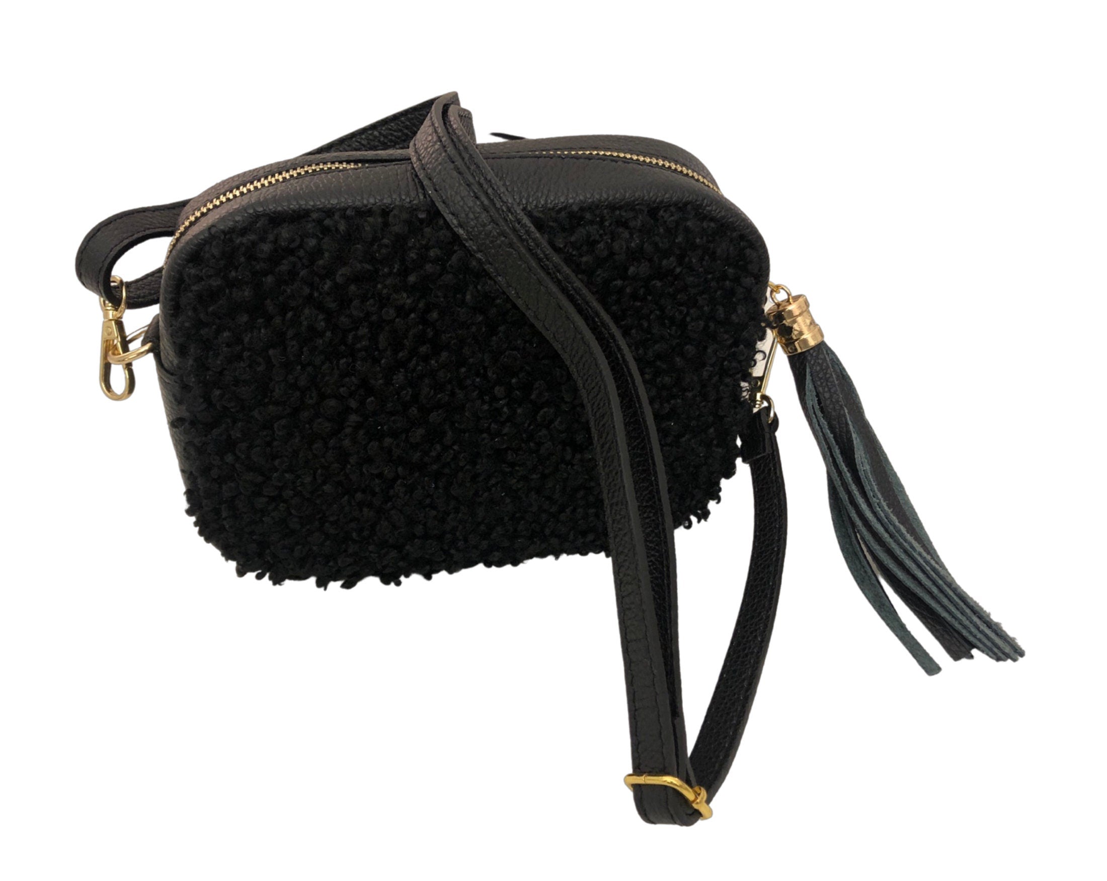 Tasche | Teddy | Cross Body Bag | schwarz