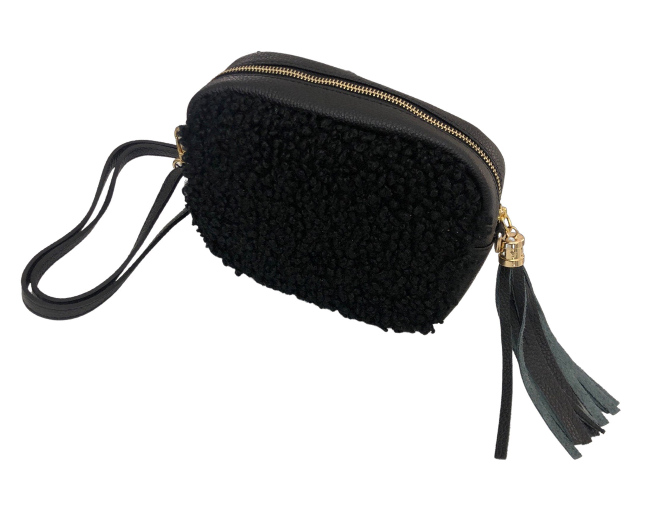 Tasche | Teddy | Cross Body Bag | schwarz