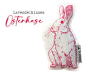 Lavendelkissen Duftsäckchen | Osterhase | pinker Hase | Lavendelsäckchen bedruckte Baumwolle